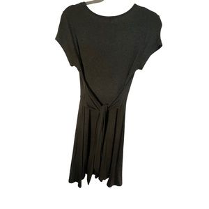 Rolla Costa Gray T-Shirt Tie Dress